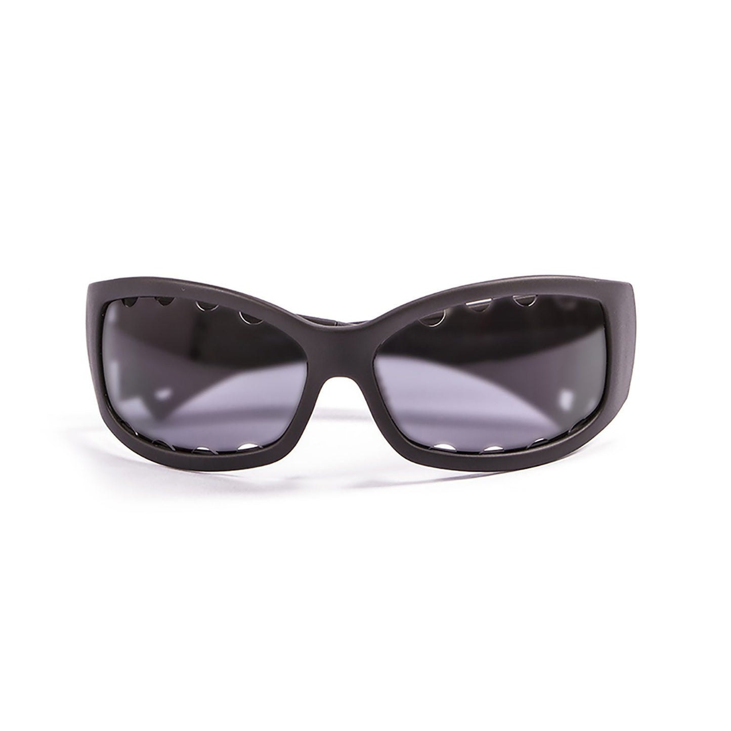 FUERTEVENTURA Polarized Sunglasses Kiteboarding Surf Water Sports (Frame Matte Black, Lens Smoke)