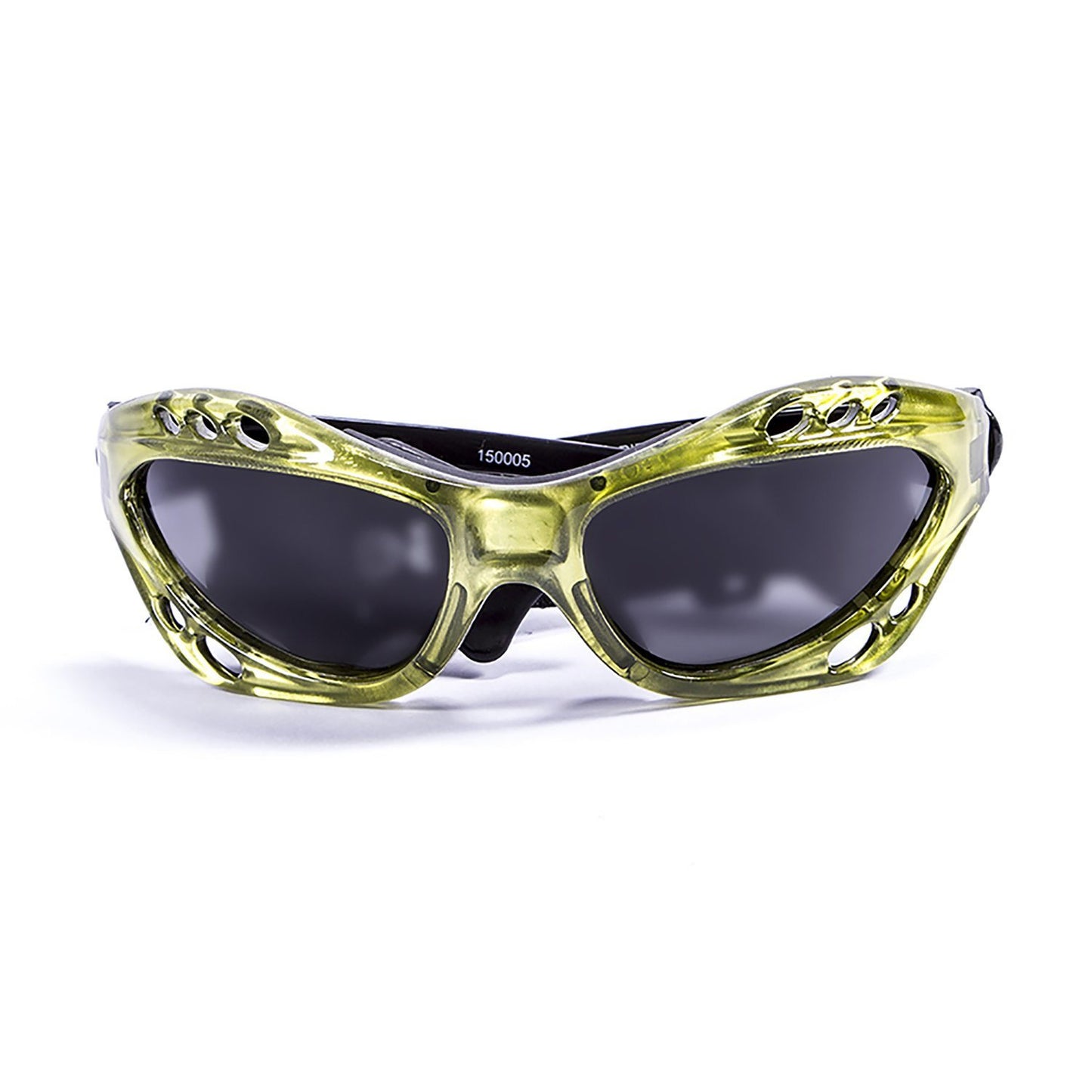 CUMBUCO Polarized Sunglasses Kiteboarding & Water Sports (Frame Green, Lens Smoke)