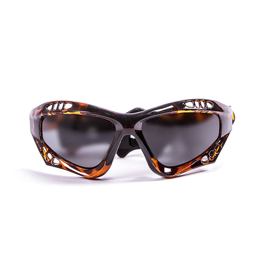OCEAN AUSTRALIA Polarized Sunglasses Kiteboarding & Water Sports (Frame Demy Brown, Lens Smoke)