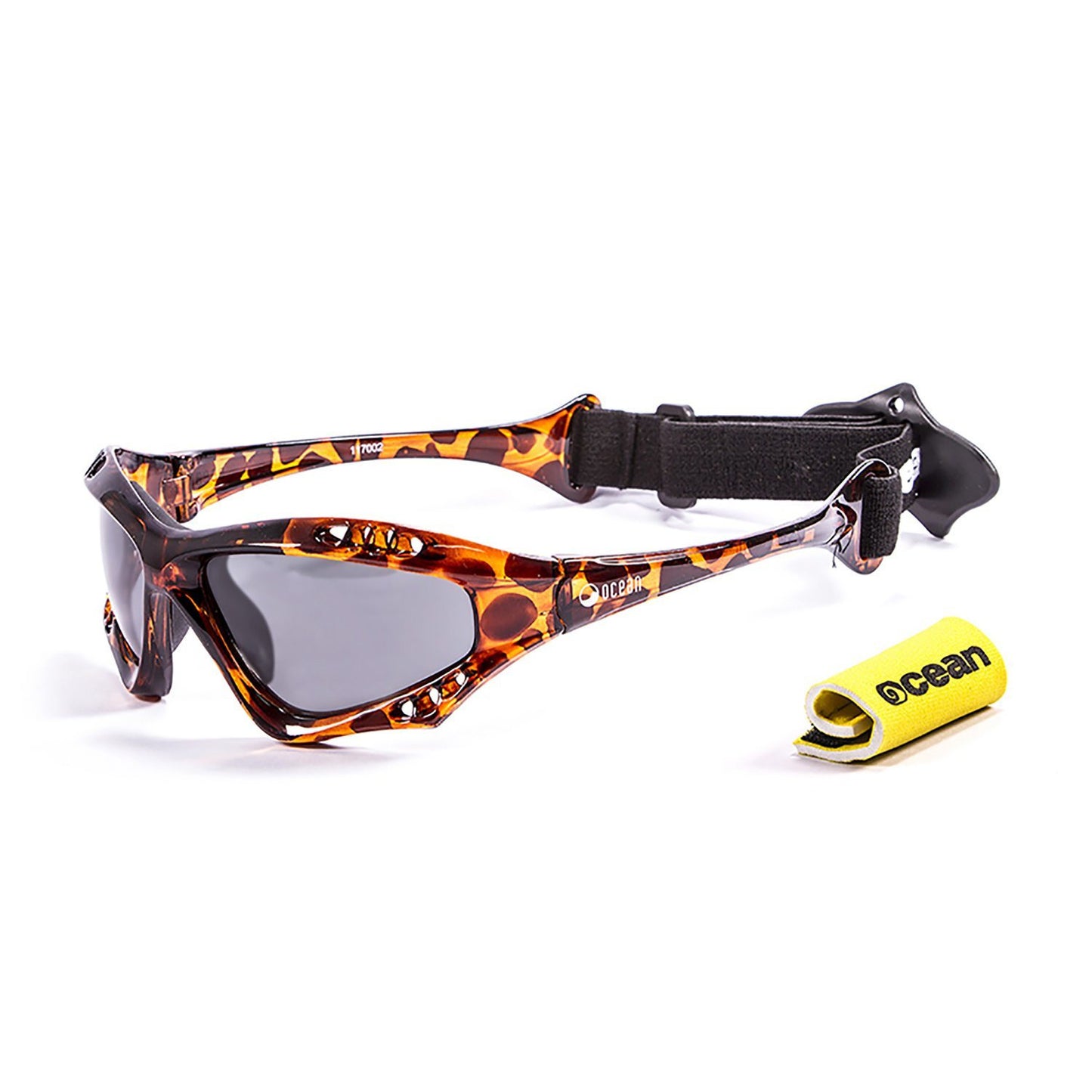 OCEAN AUSTRALIA Polarized Sunglasses Kiteboarding & Water Sports (Frame Demy Brown, Lens Smoke)
