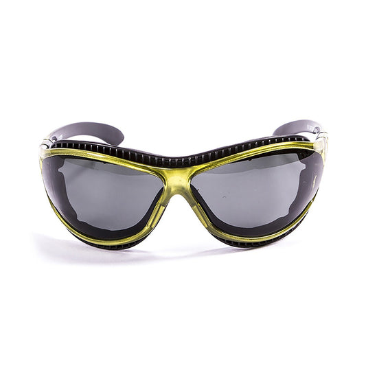 OCEAN TIERRA DE FUEGO Polarized Sunglasses Kiteboarding Surf Water Sports (Frame Green, Lens Smoke)