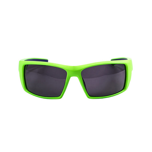 ARUBA Polarized Sunglasses Kiteboarding Surf Water Sports (Frame Matte Green, Lens Smoke)