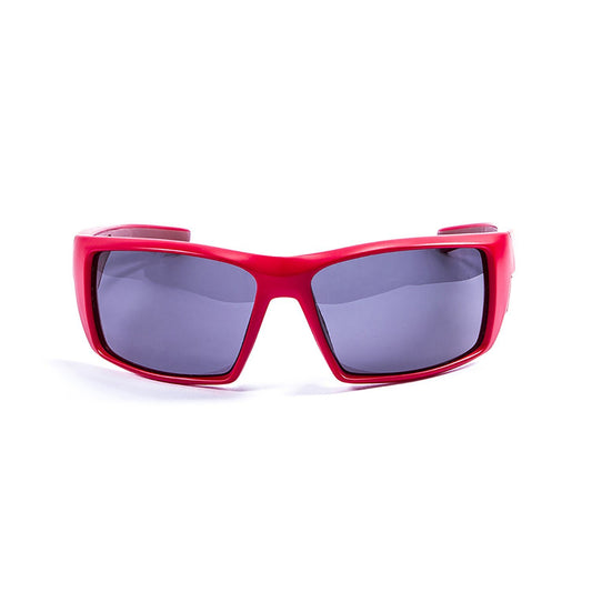 ARUBA Polarized Sunglasses Kiteboarding Surf Water Sports (Frame Matte Red, Lens Smoke)