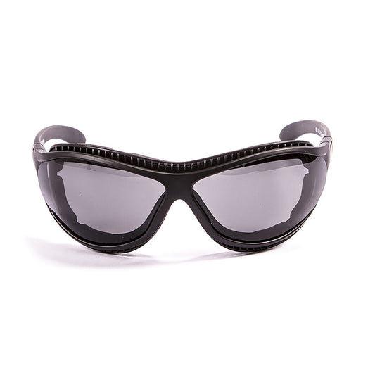 OCEAN TIERRA DE FUEGO Polarized Sunglasses Kiteboarding Surf Water Sports (Frame Matte Black, Lens Smoke)