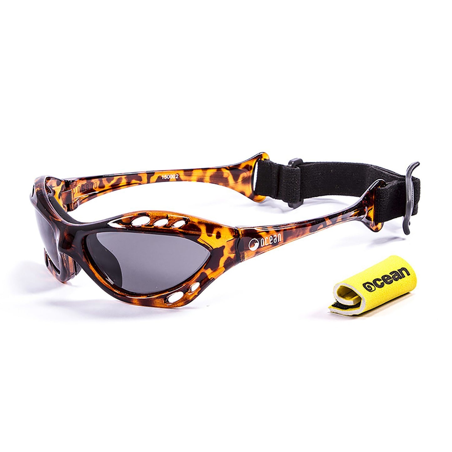 OCEAN CUMBUCO Polarized Sunglasses Kiteboarding & Water Sports (Frame Demy Brown, Lens Smoke)